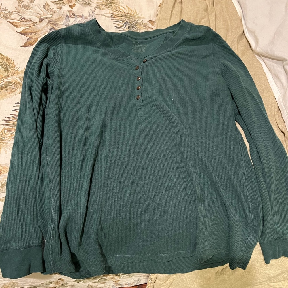 Natural Reflections Waffle Knit Shirt - XL